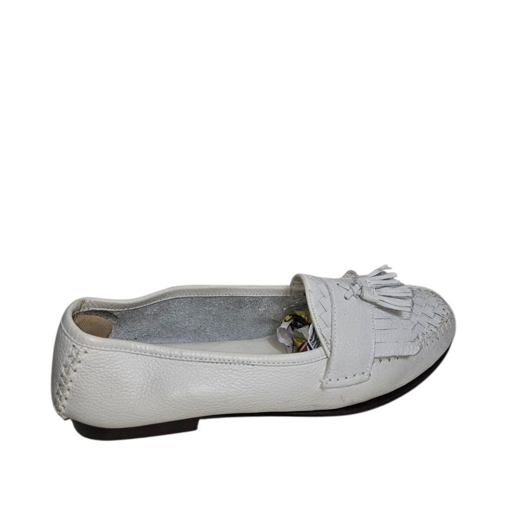 Bass Ivory Tassel Loafers